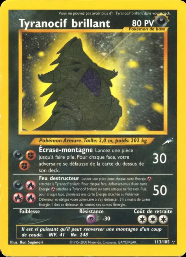 Tyranocif brillant
