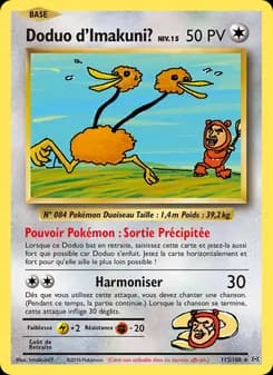Doduo d'Imakuni?