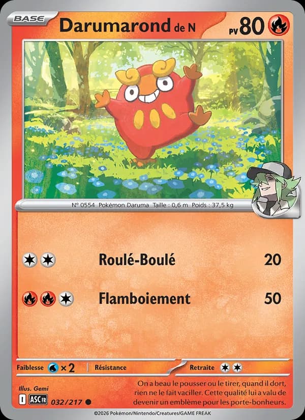 Darumarond de N